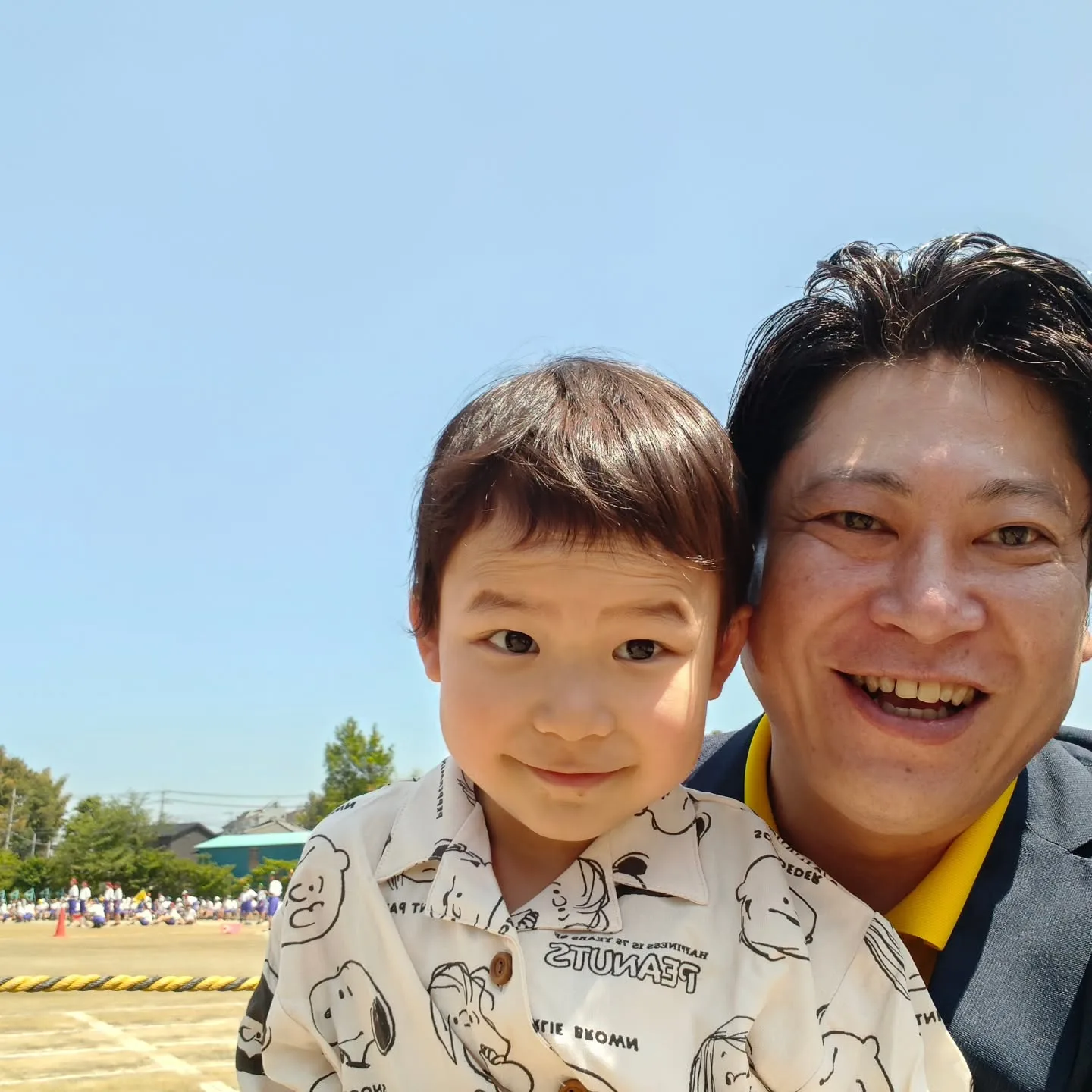今日は朝霞第五中学校の運動会にお招きいただきました！