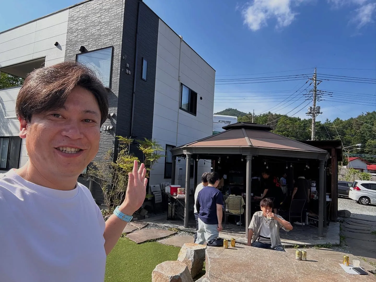 今日は富士山のふもとで、