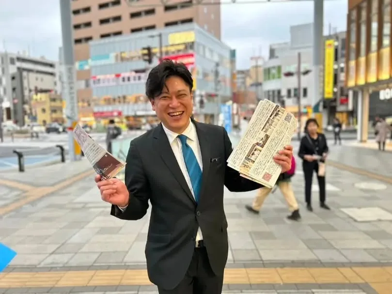 会派の会報(3月定例会報告)を配布しました♪